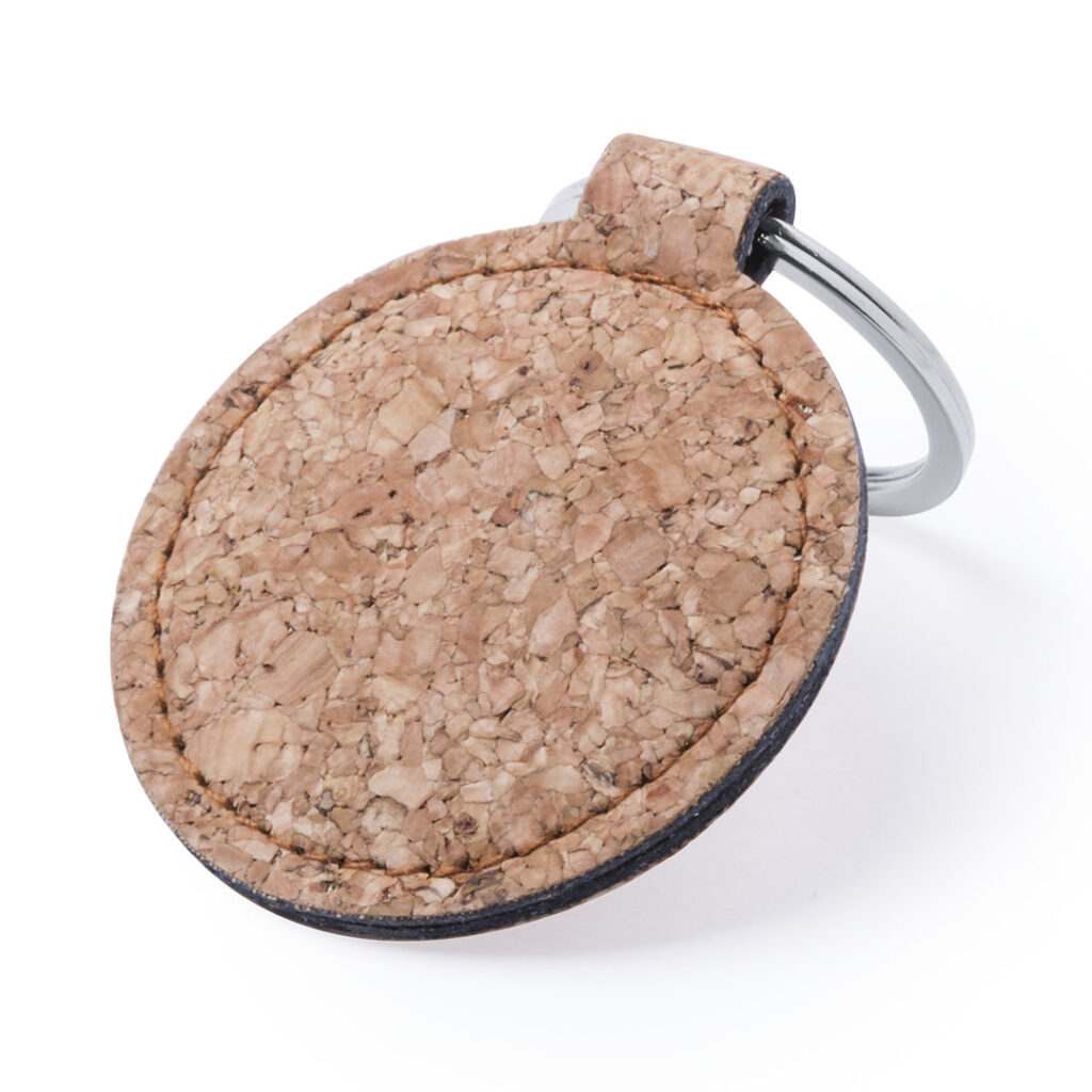 Llavero Circular Corcho