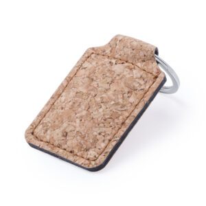 Llavero Rectangular Corcho