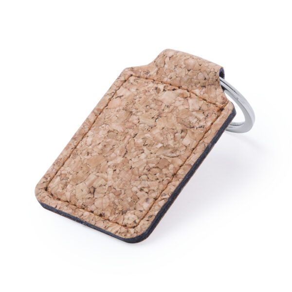 Llavero Rectangular Corcho