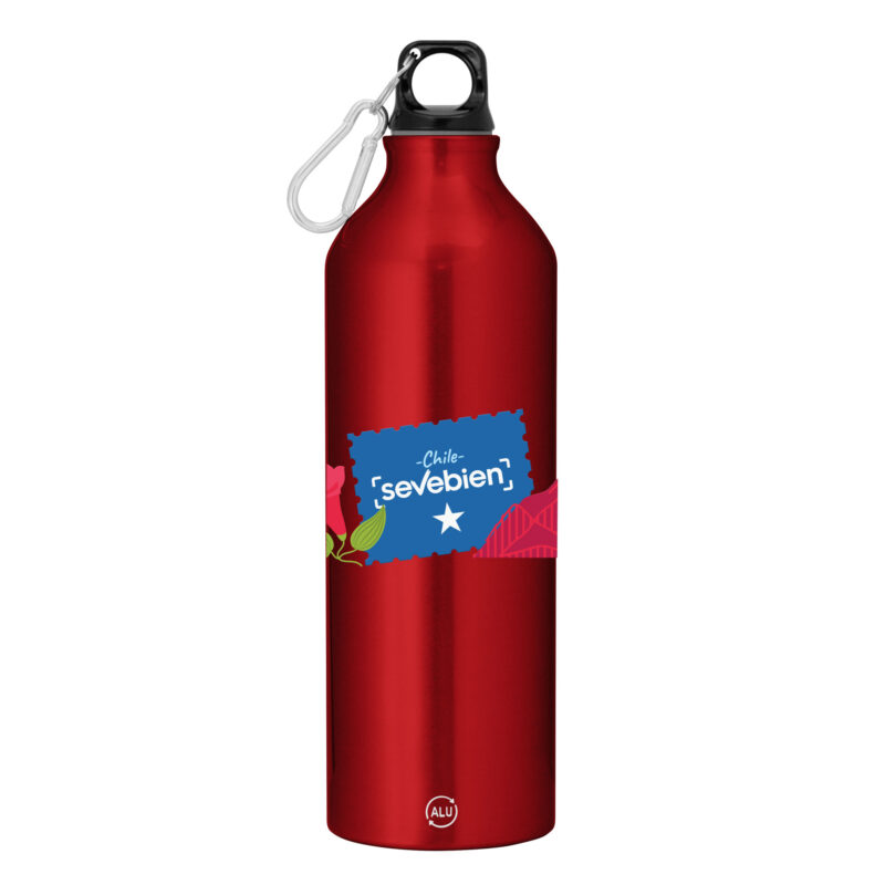 Botella Aluminio Reciclado 750 cc.