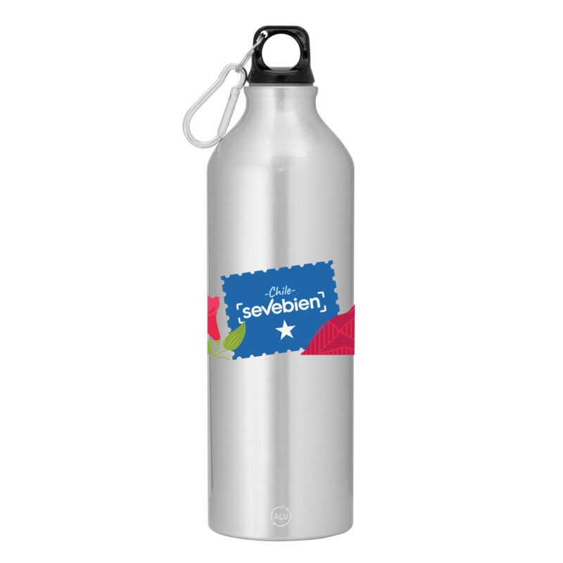 Botella Aluminio Reciclado 750 cc.
