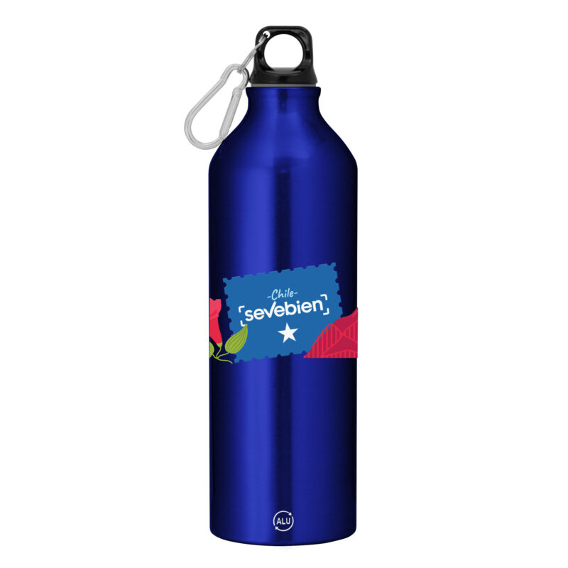 Botella Aluminio Reciclado 750 cc.
