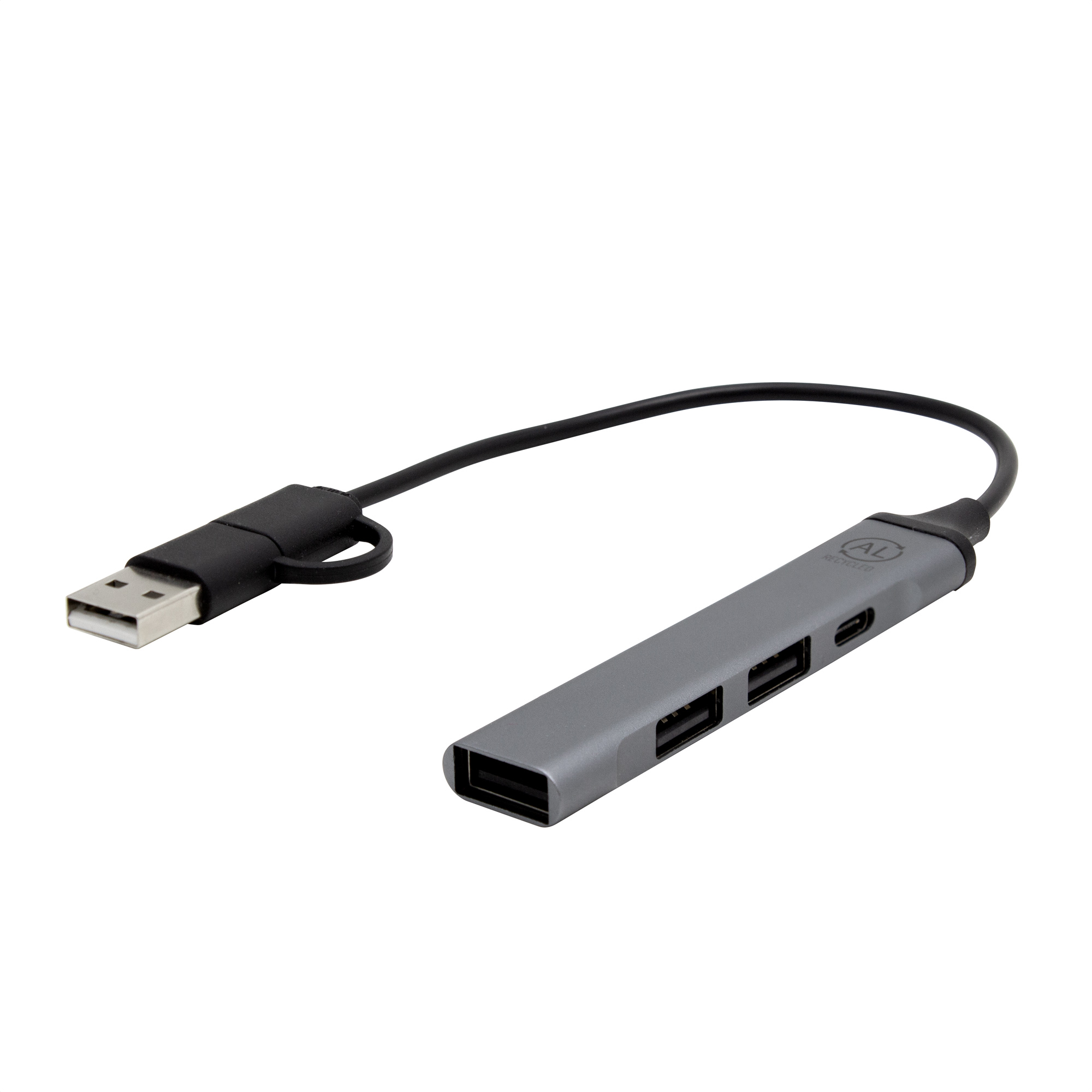 Puerto USB Aluminio Reciclado