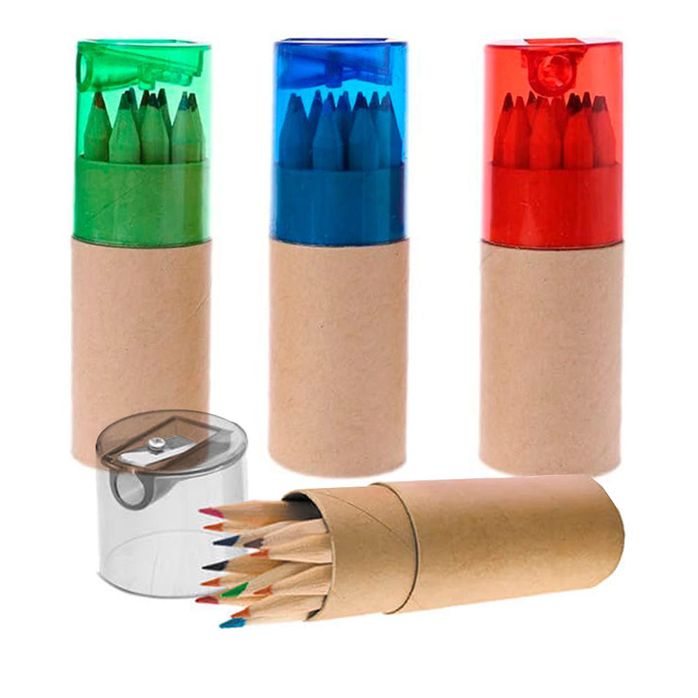 Set Lápiz Color Cartón Reciclado