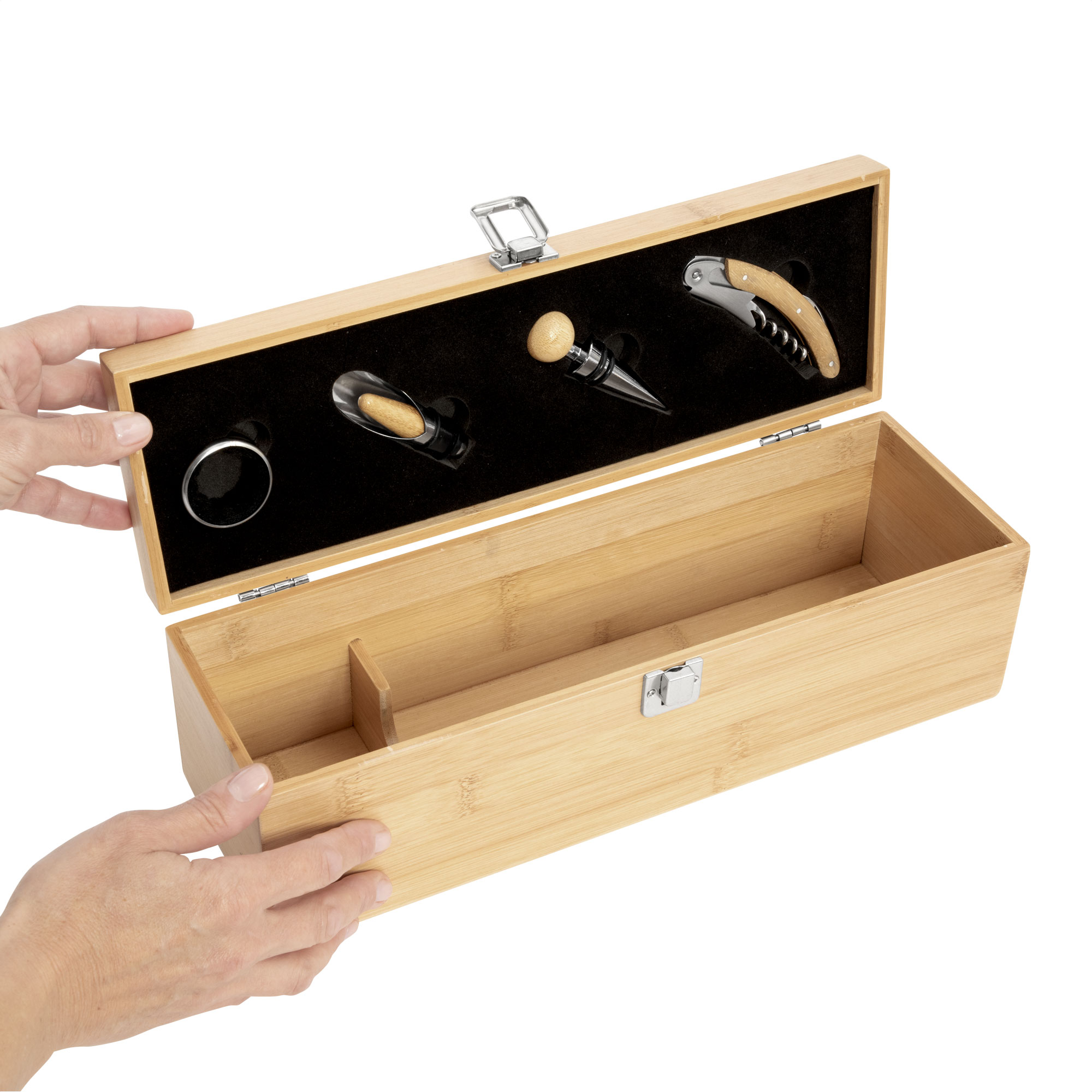 Set de Vino Bambú