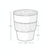 Vaso Fibra de Trigo 375 cc.