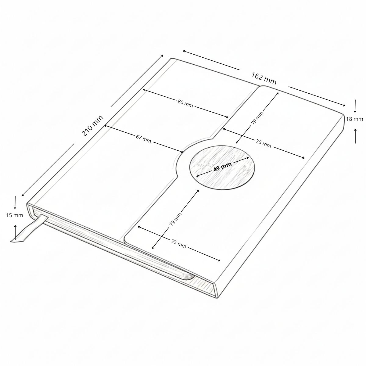 Cuaderno 16 x 21 PET Reciclado
