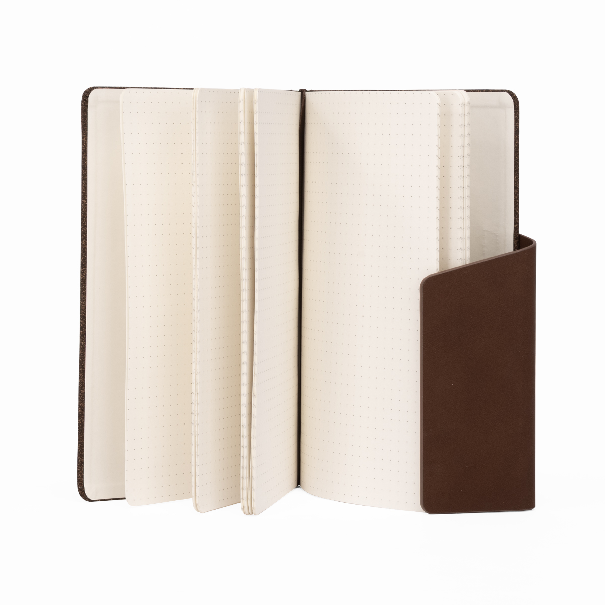 Cuaderno 14 x 20 Fibra Café