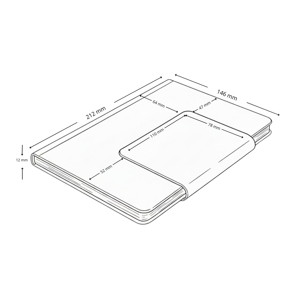 Cuaderno 13 x 16 Tela Reciclada