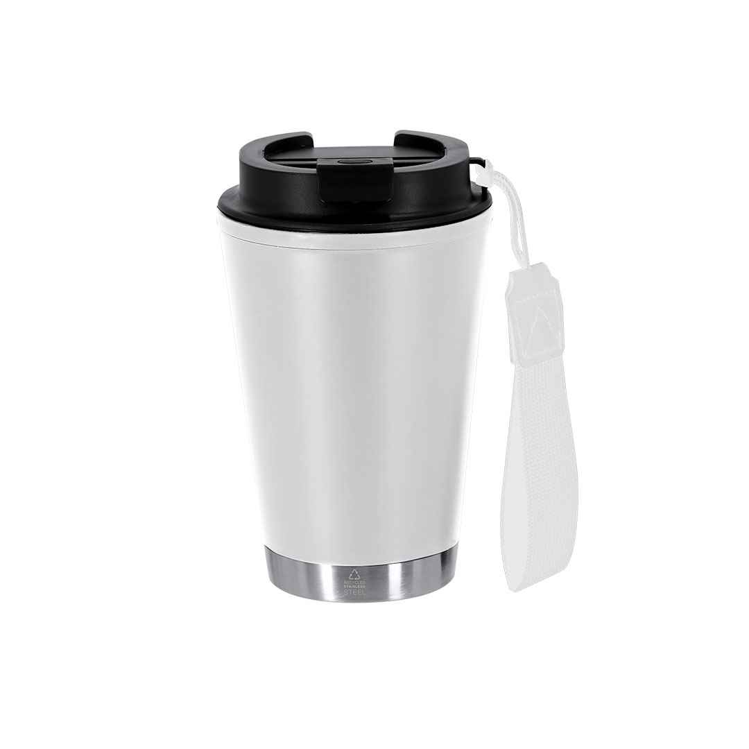 Mug Acero inoxidable Térmico 400 cc.