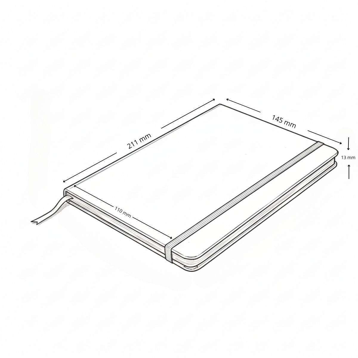 Cuaderno 14 x 21 Fibra Vegetal