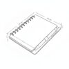 Libreta 13 x 16 Fibra Trigo