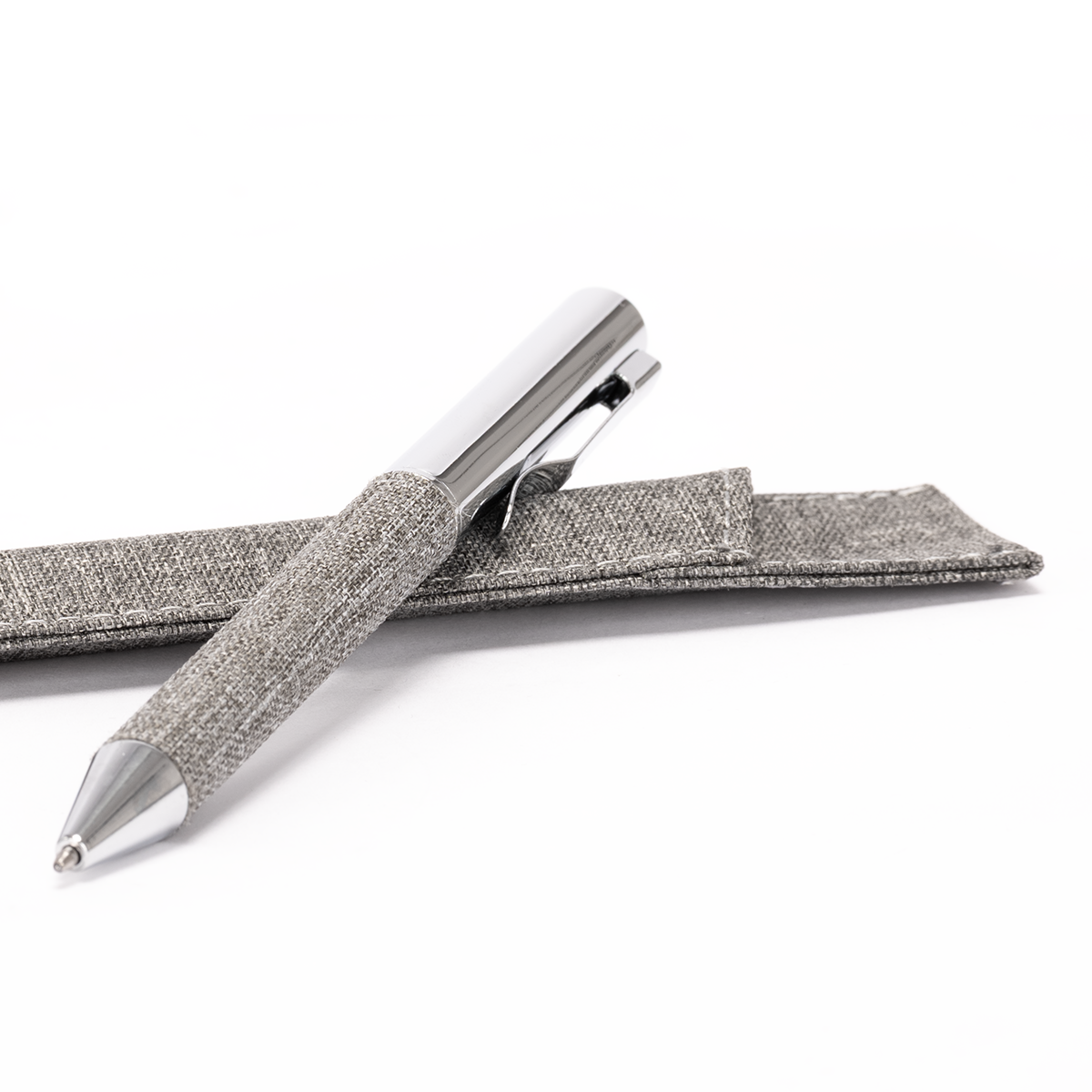 Bolígrafo Aluminio PET Reciclado con Estuche