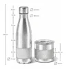 Set Corporativo Botella Térmica y Mug de Acero con Corcho