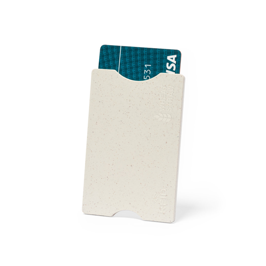 Tarjetero RFID Fibra Trigo