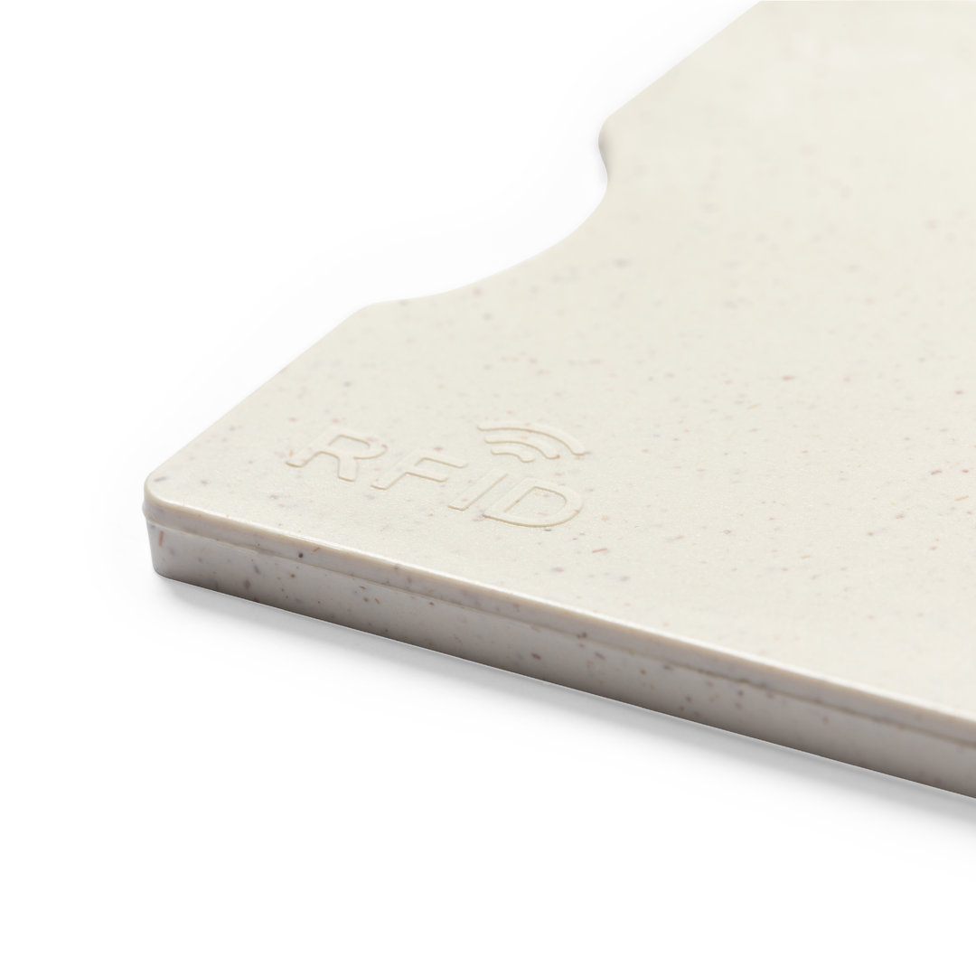 Tarjetero RFID Fibra Trigo