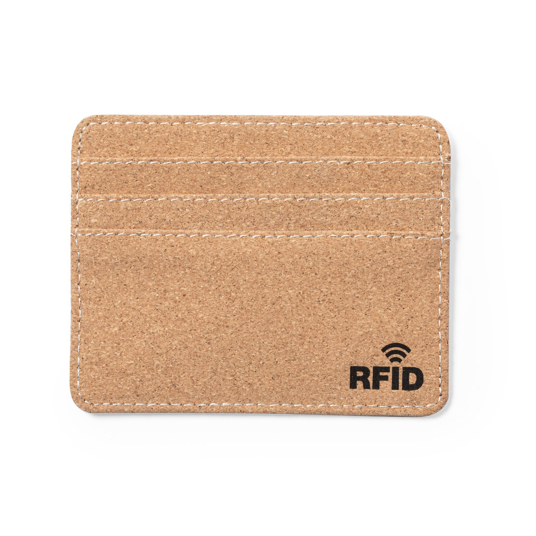 Tarjetero RFID Corcho