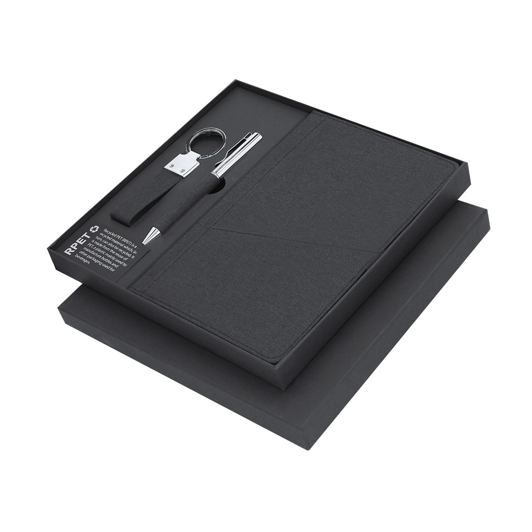 Set Libreta, Llavero y Bolígrafo
