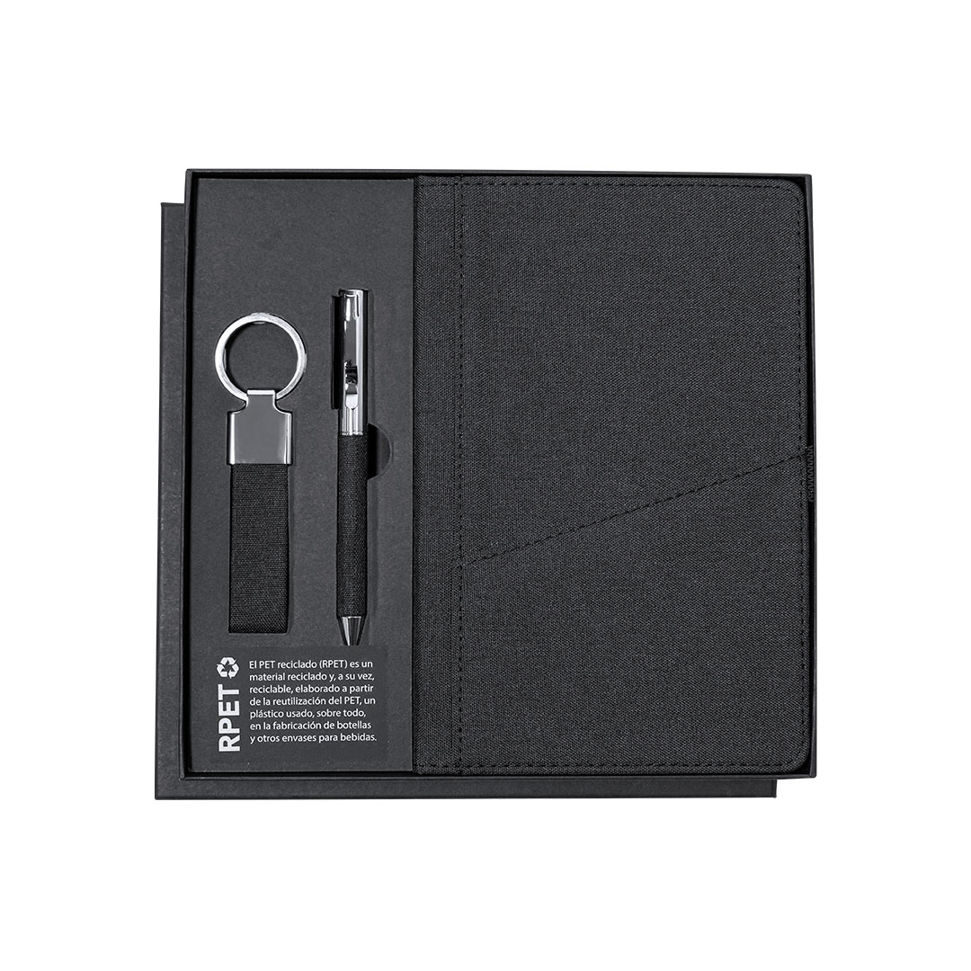 Set Libreta, Llavero y Bolígrafo