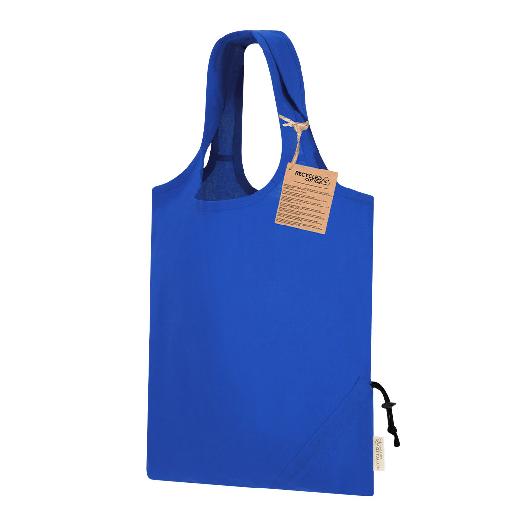 Bolsa Algodón Reciclado Plegable 38 x 40