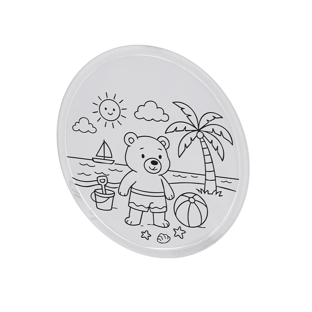 Frisbee Coloreable