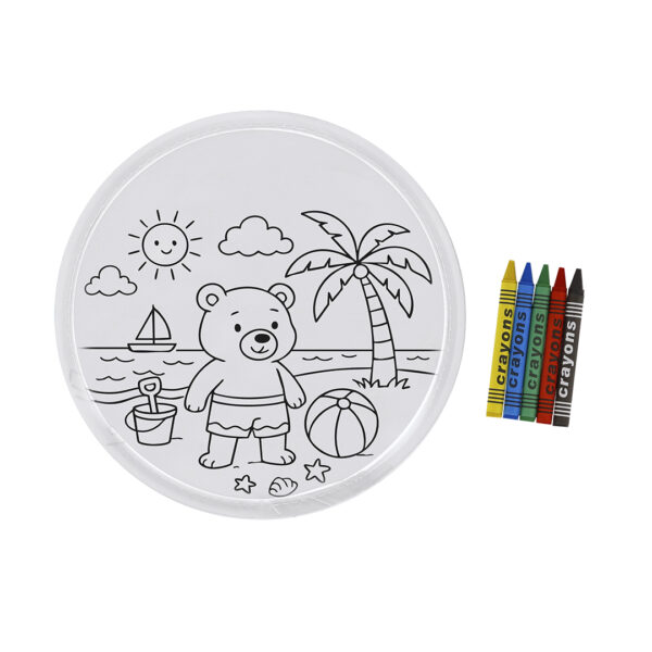 Frisbee Coloreable