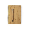 Set Libreta y Bolígrafo Bambú