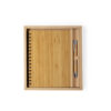 Set Libreta y Bolígrafo Bambú