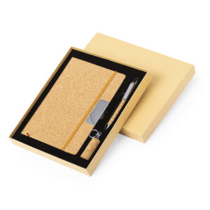 Set Libreta, Llavero Pendrive y Bolígrafo