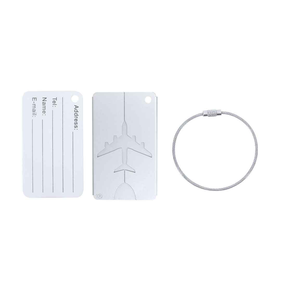  Identificador de Maletas Aluminio Reciclado