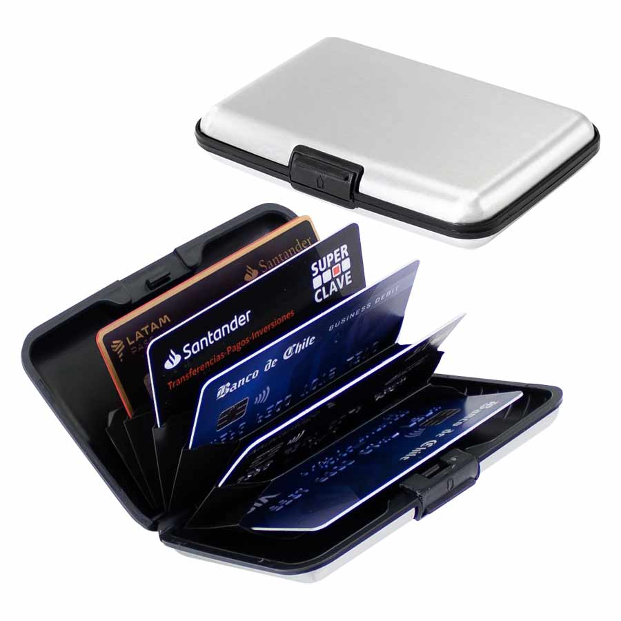 Tarjetero RFID Plástico