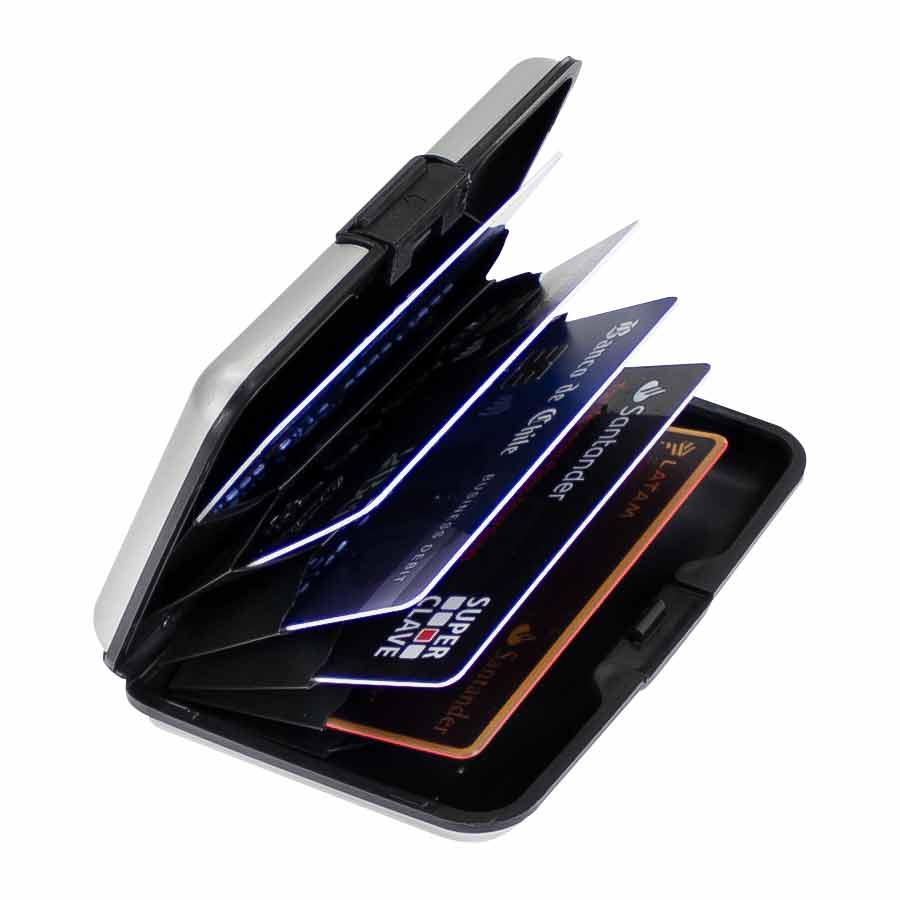 Tarjetero RFID Plástico