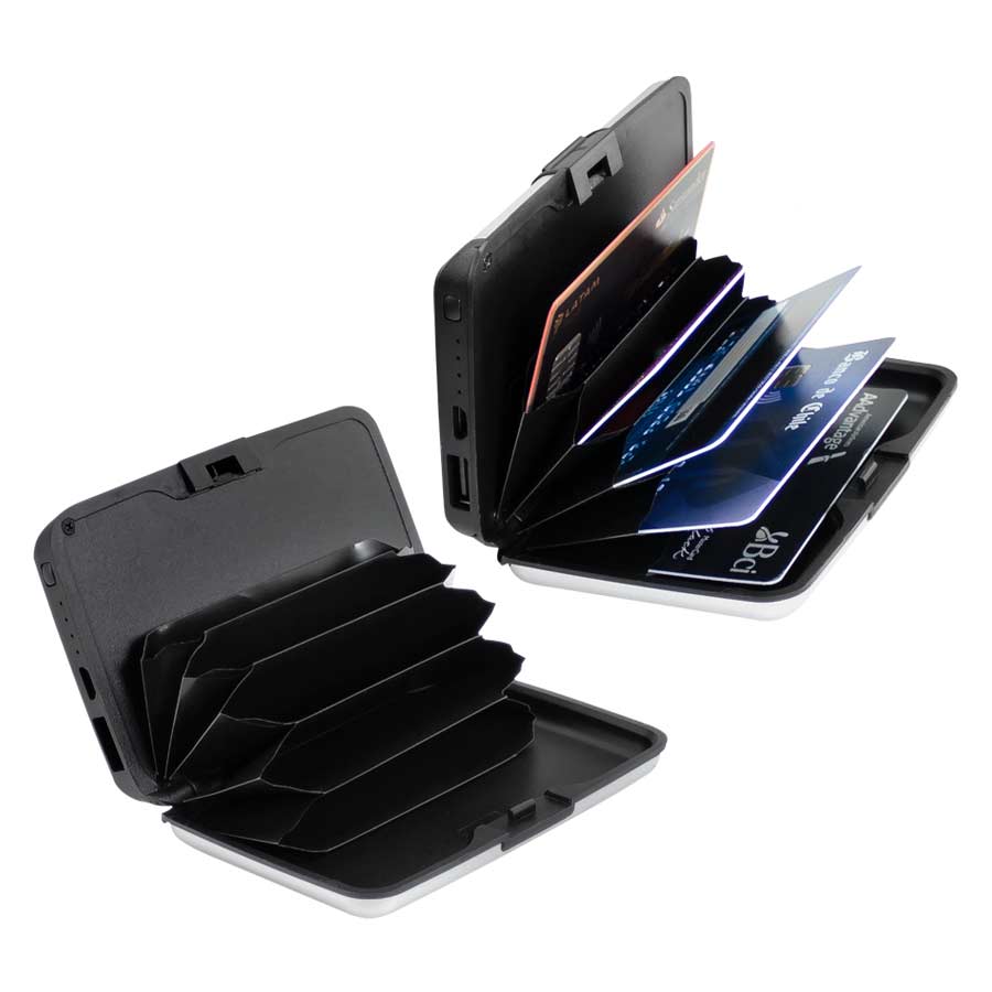 Tarjetero RFID Power Bank