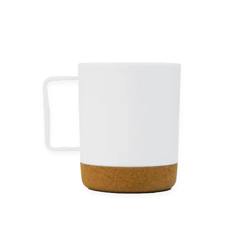 Mug Plástico Corcho 400 cc.