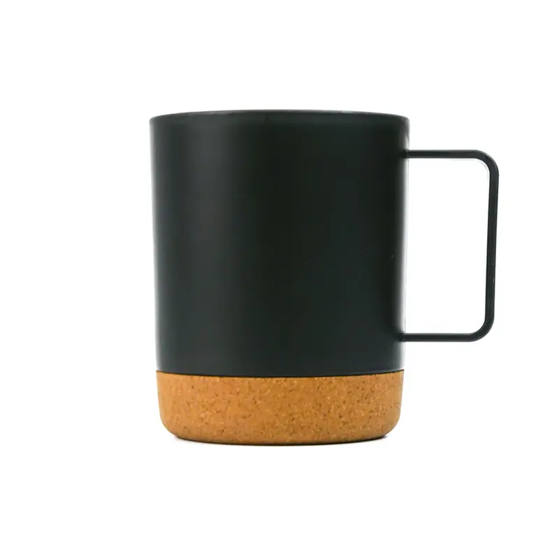 Mug Plástico Corcho 400 cc.