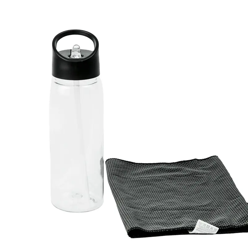 Set Botella y Toalla