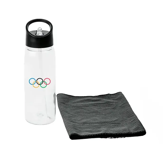 Set Botella y Toalla