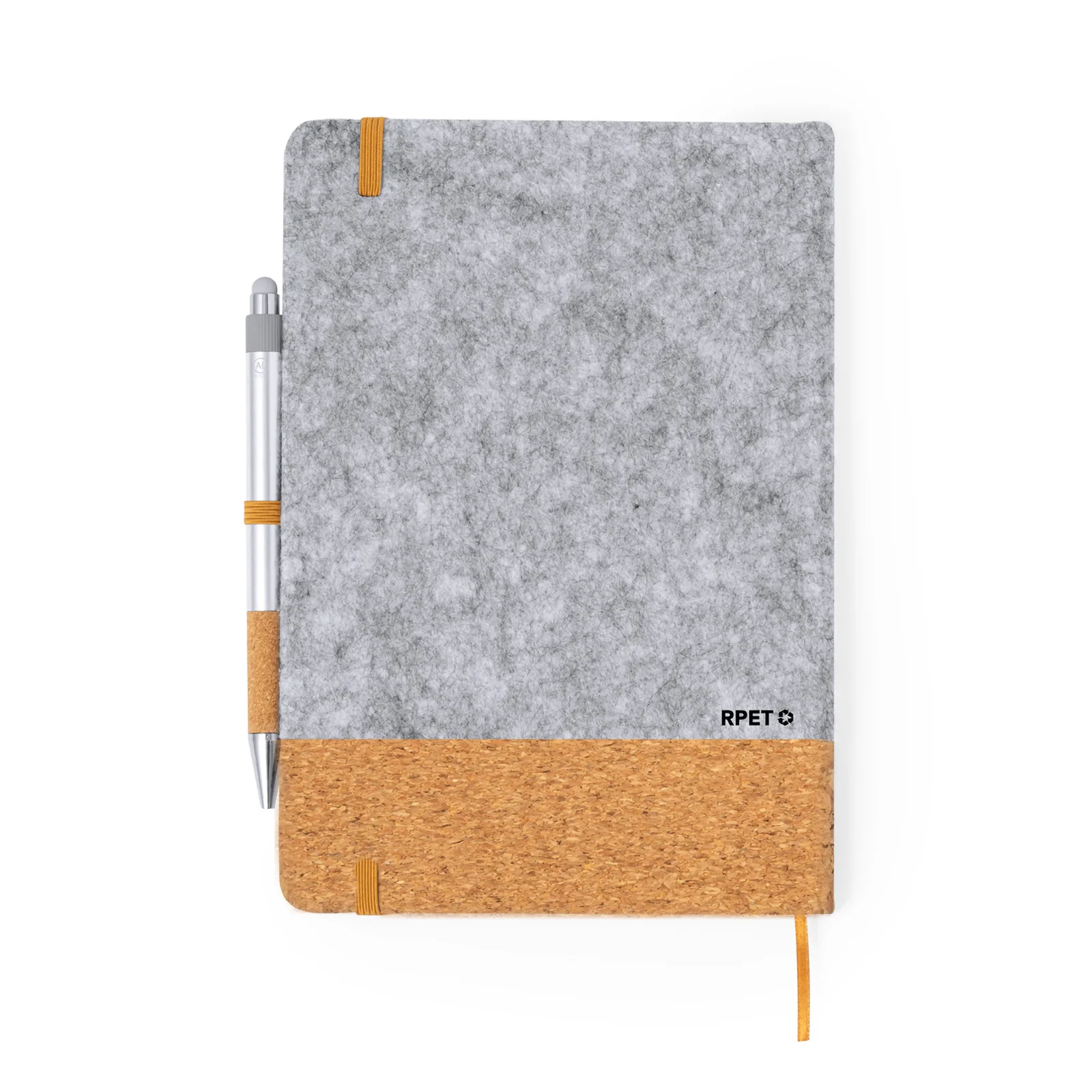 Set Corporativo Libreta rPET y Bolígrafo Reciclado