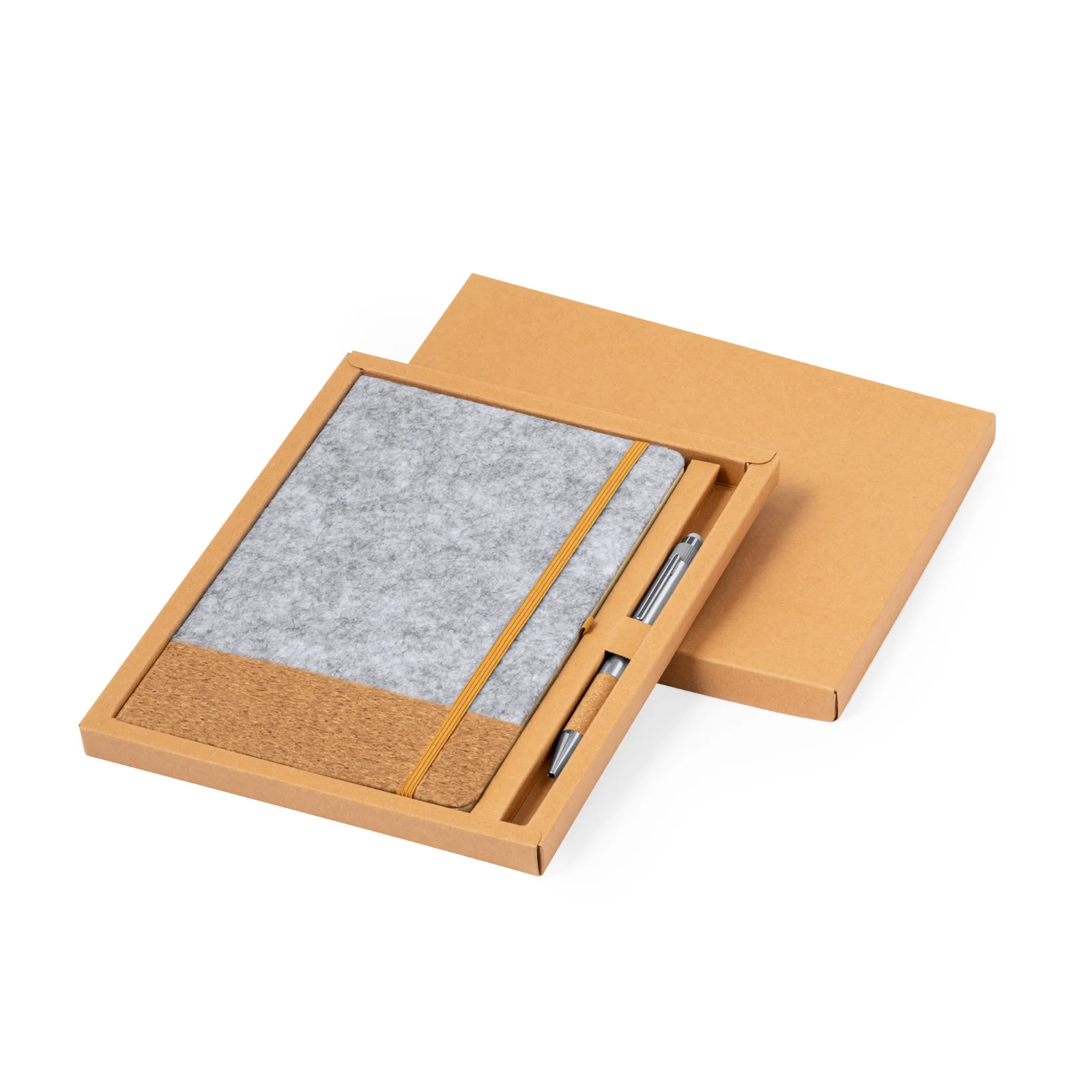 Set Corporativo Libreta rPET y Bolígrafo Reciclado