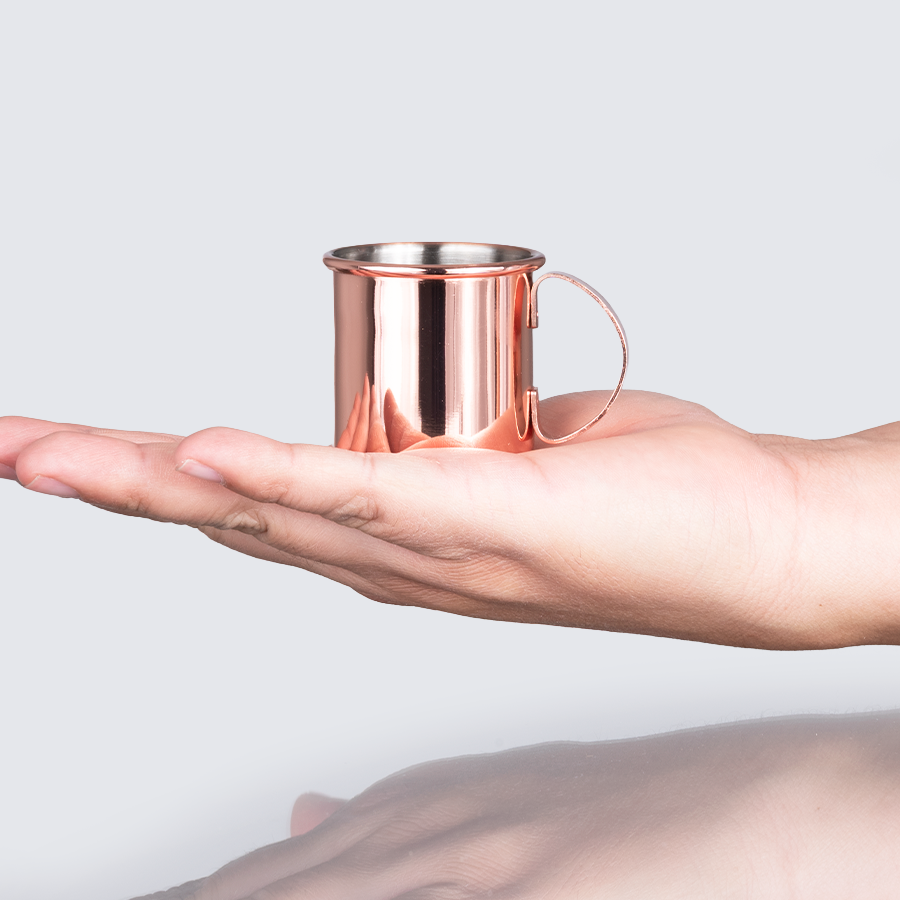 Mug Encobrizado 60 cc.