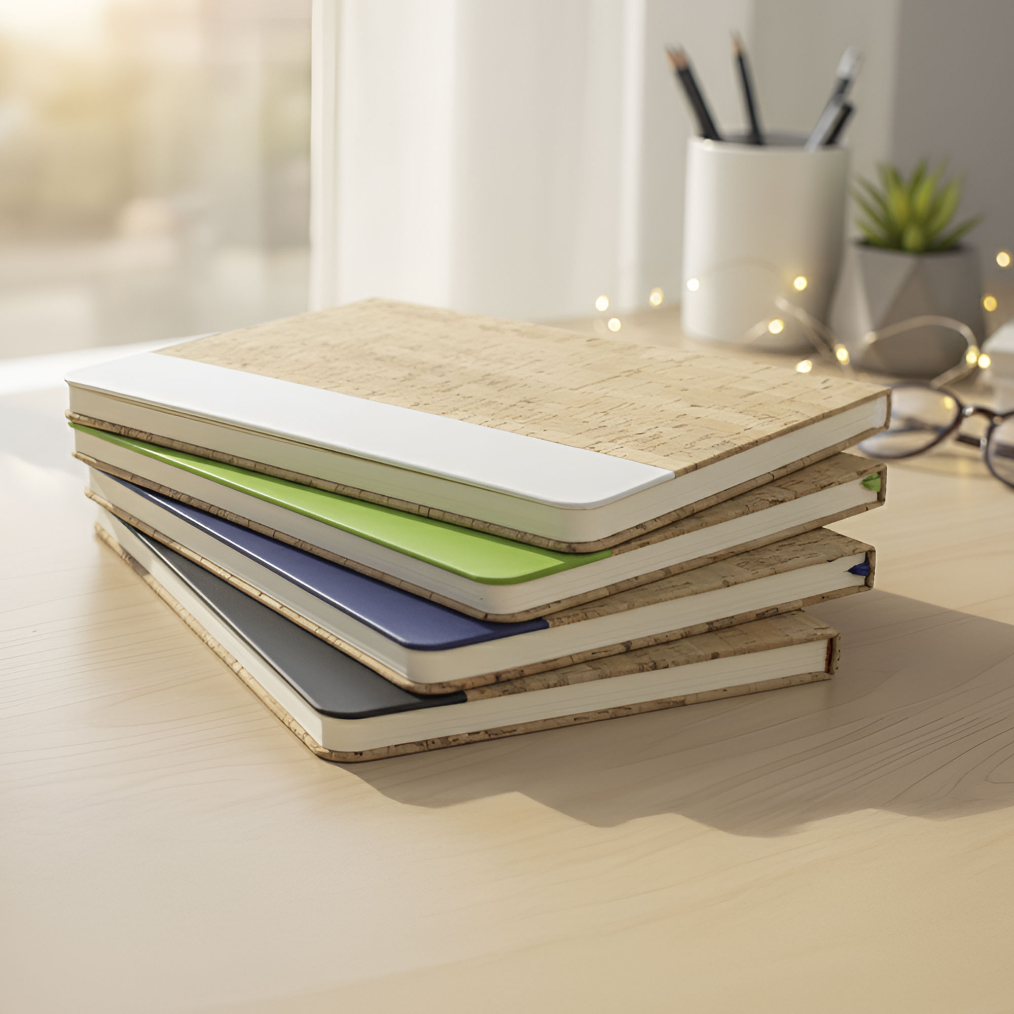Cuaderno 14 x 21 Corcho Reciclado