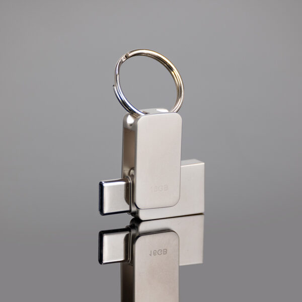 Mini Pendrive Acero 16 GB