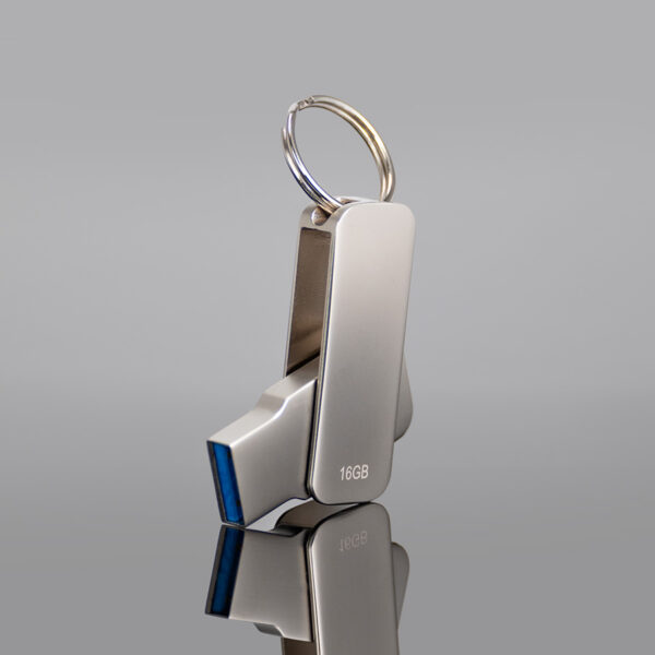 Mini Pendrive Acero 16 GB