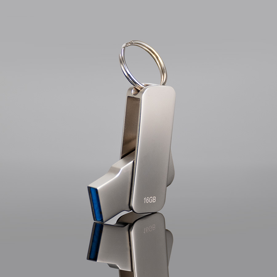 Mini Pendrive Acero 16 GB