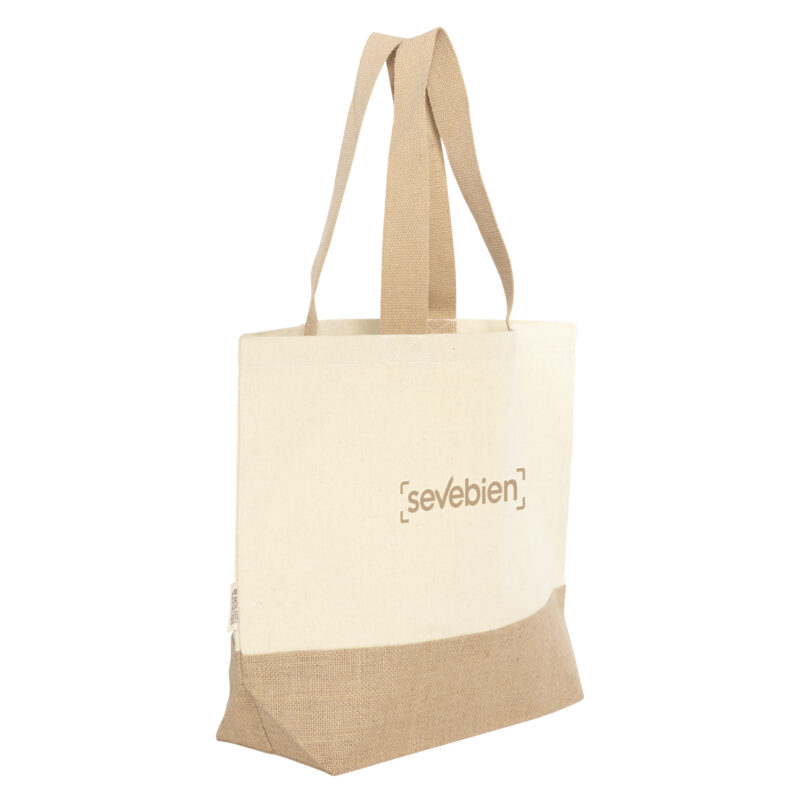 Bolsa de algodón y yute 