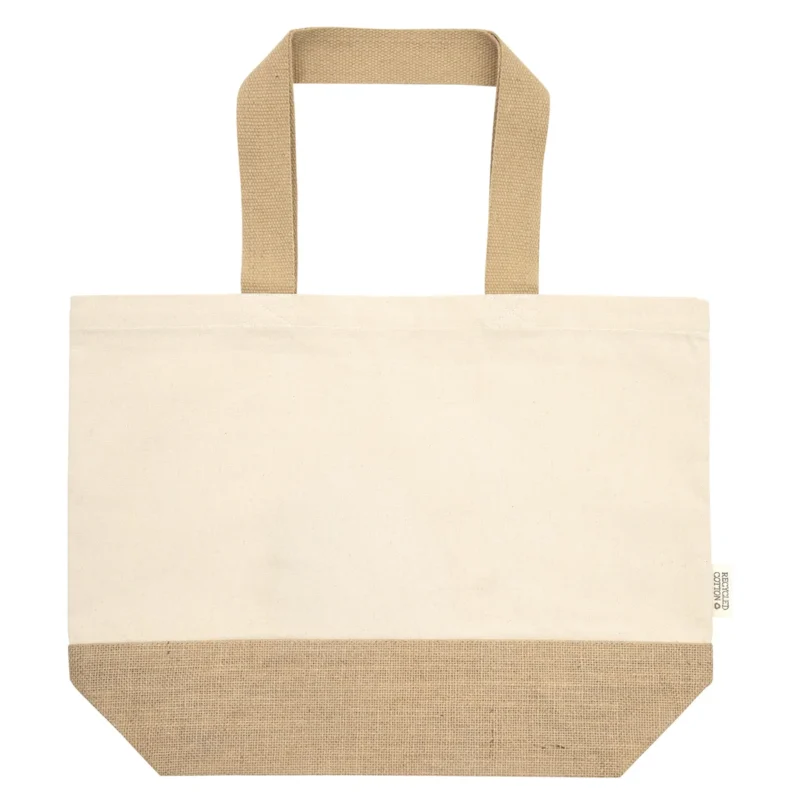 Bolsa de algodón y yute 