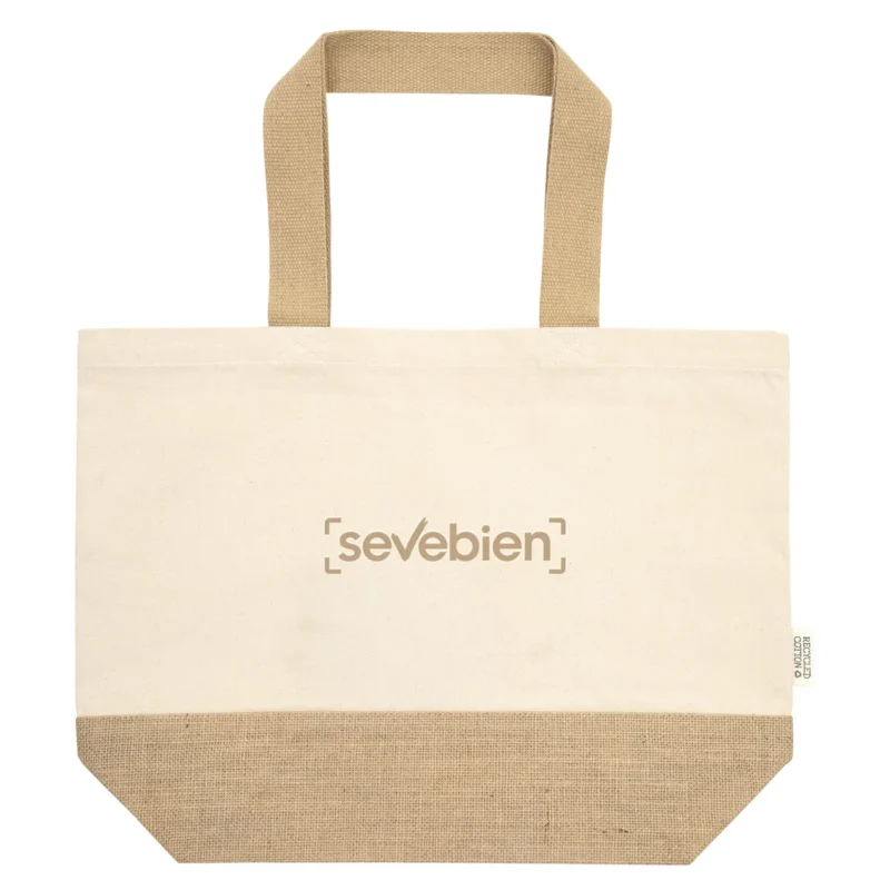 Bolsa de algodón y yute 