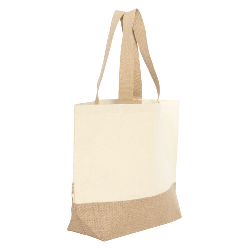 Bolsa de algodón y yute 