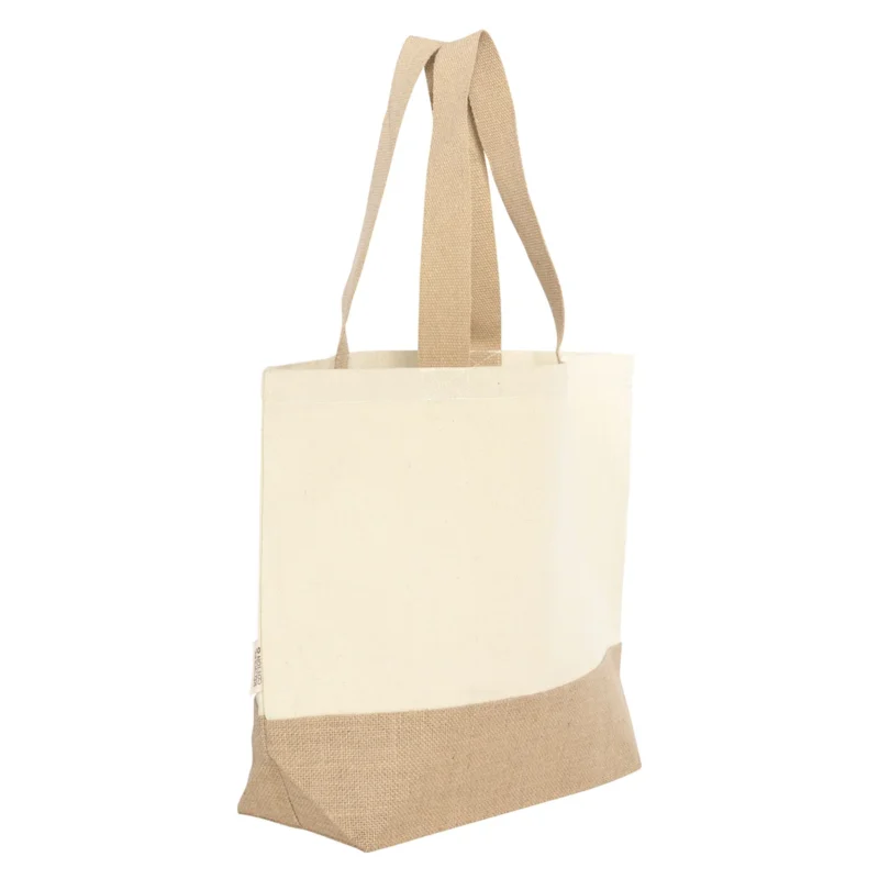 Bolsa de algodón y yute 