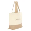Bolsa de algodón y yute 